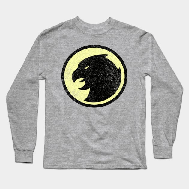 Hawkman Logo Long Sleeve T-Shirt by KeisukeZero